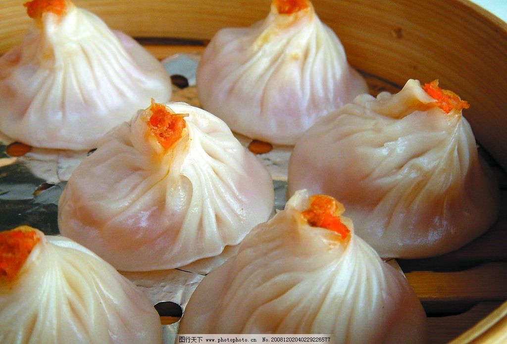 龙袍蟹黄汤包图片