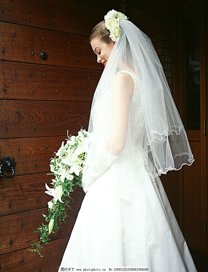 新娘的婚纱_婚纱新娘造型图片