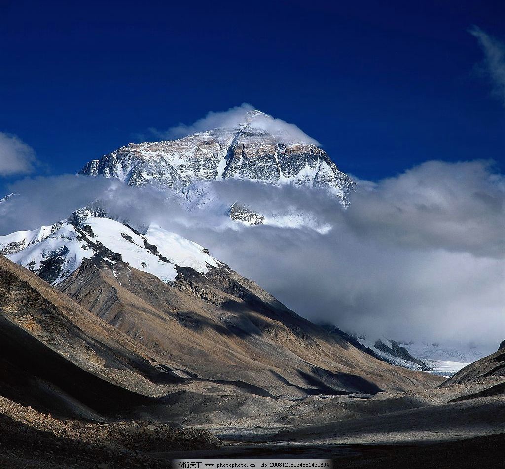 冬景迷人大山风雪图片 自然风景 自然景观 图行天下素材网